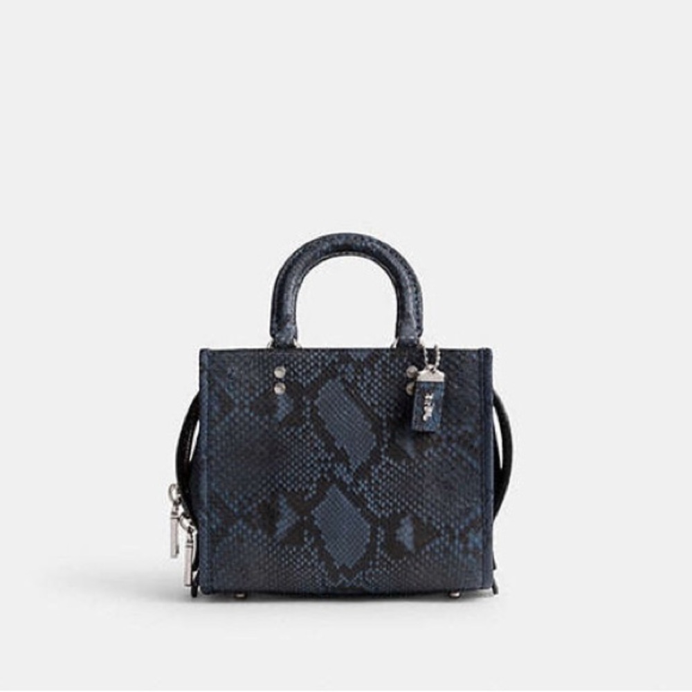 Coach Rogue 20 in Blue Python-Sold Out - Picture 3 of 15